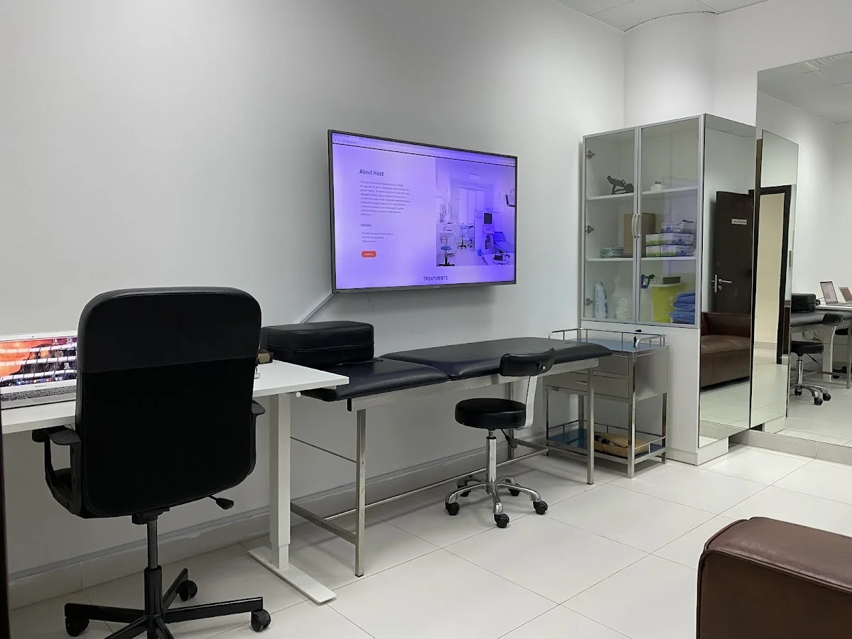 Huzz Ink Laser Clinic Emirates Hills tattoo shop in Dubai