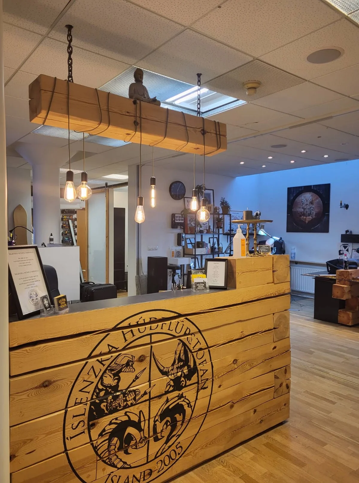 Íslenzka Húðflúrstofan/The Icelandic Tattoo Corp. tattoo shop in Reykjavik