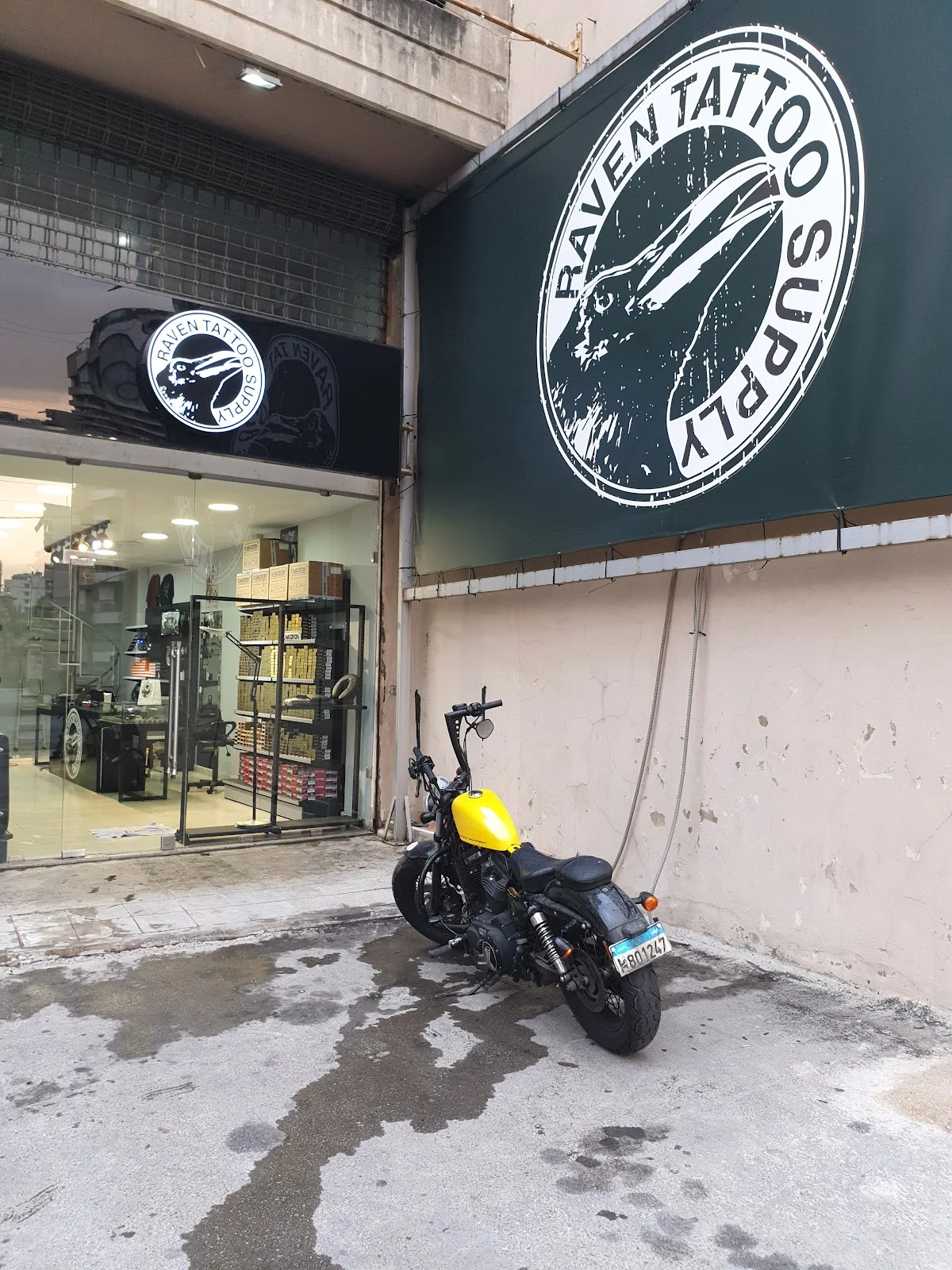 Raven Tattoo Supply tattoo shop in Beirut