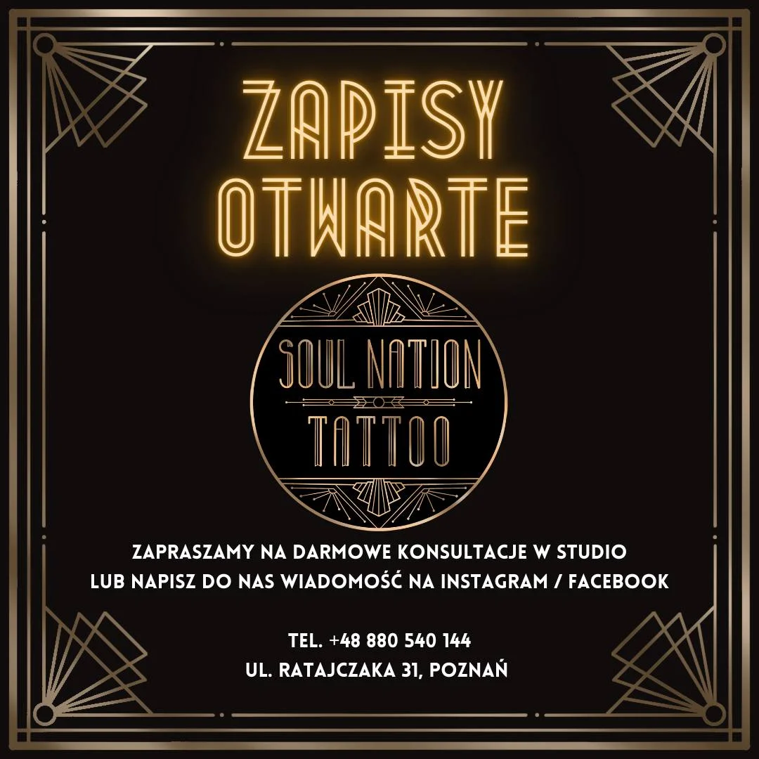 Studio Tatuażu Poznań - Soul Nation Tattoo tattoo shop in Poznan