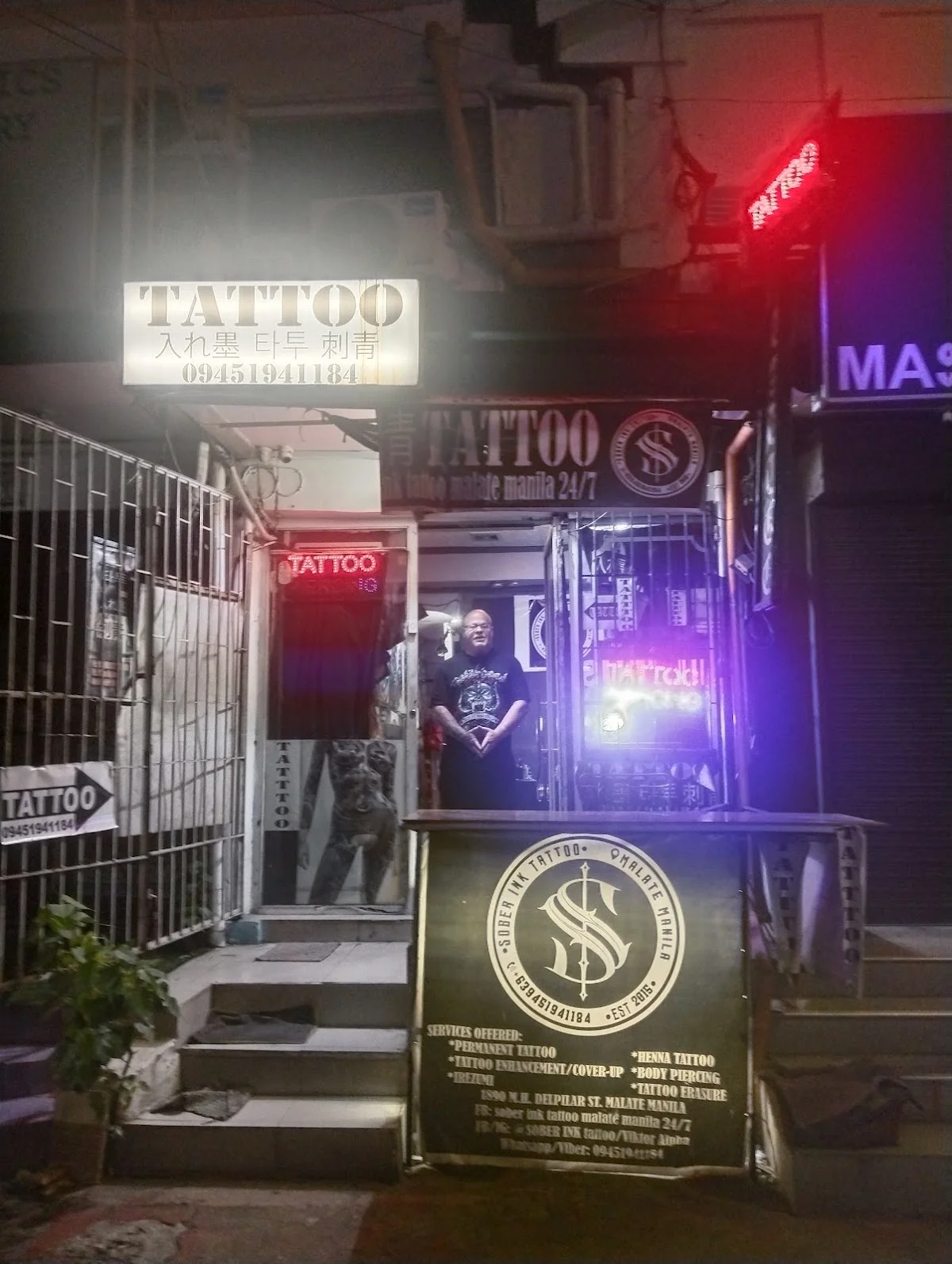 Sober Ink Tattoo tattoo shop in Manila