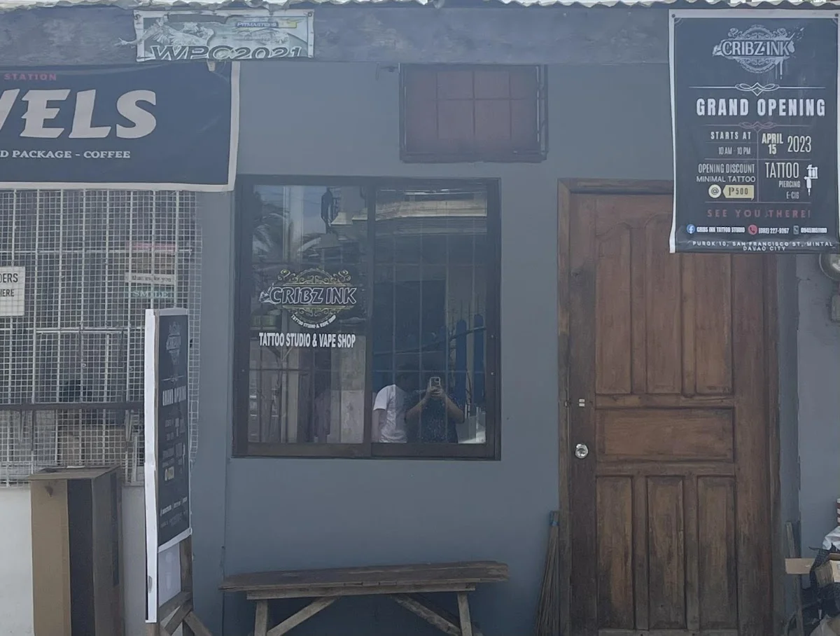 Cribz Ink Tattoo Studio & Vape shop tattoo shop in Davao