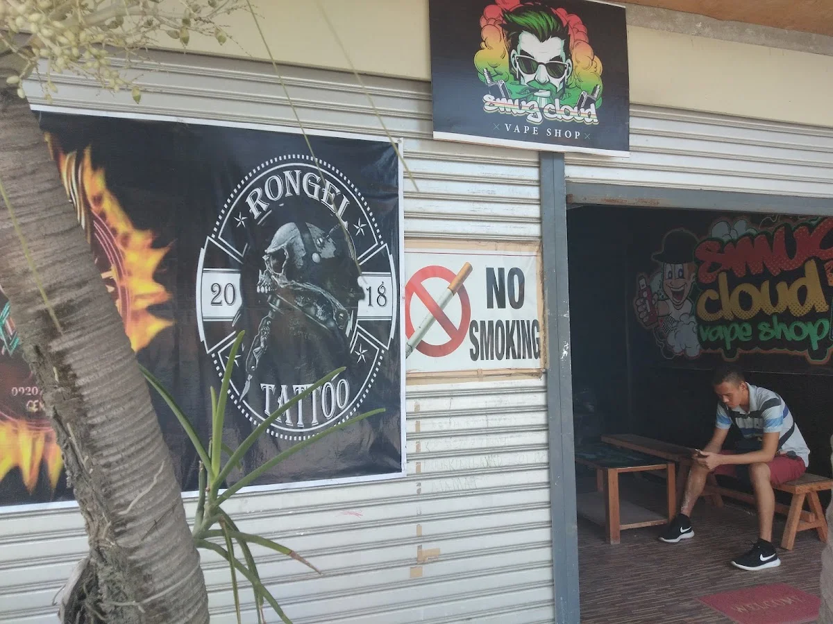 Rongel Tattoo Studio & Smug Cloud Vape tattoo shop in General Santos
