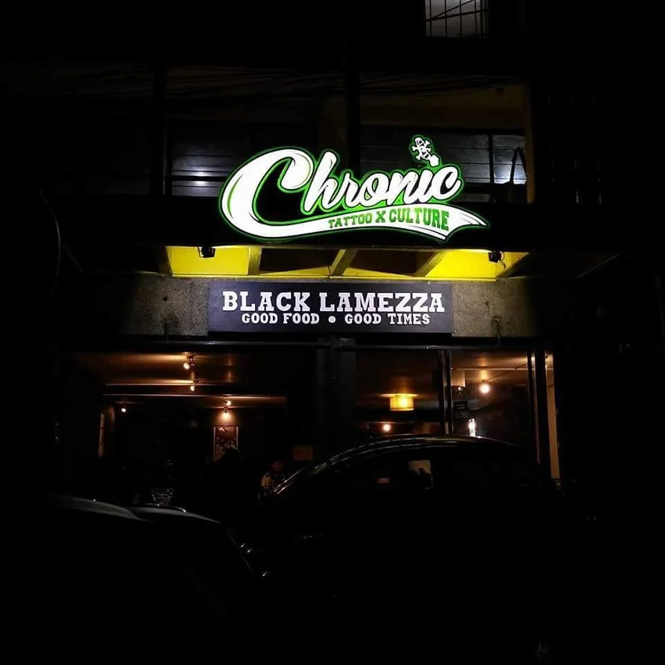 Chronic Ink Tattoo X Culture tattoo shop in Pasig City