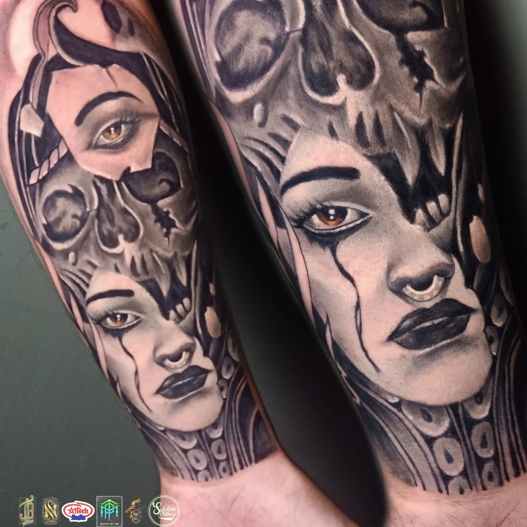 skill and needles tattoo studio tattoo shop in Antipolo