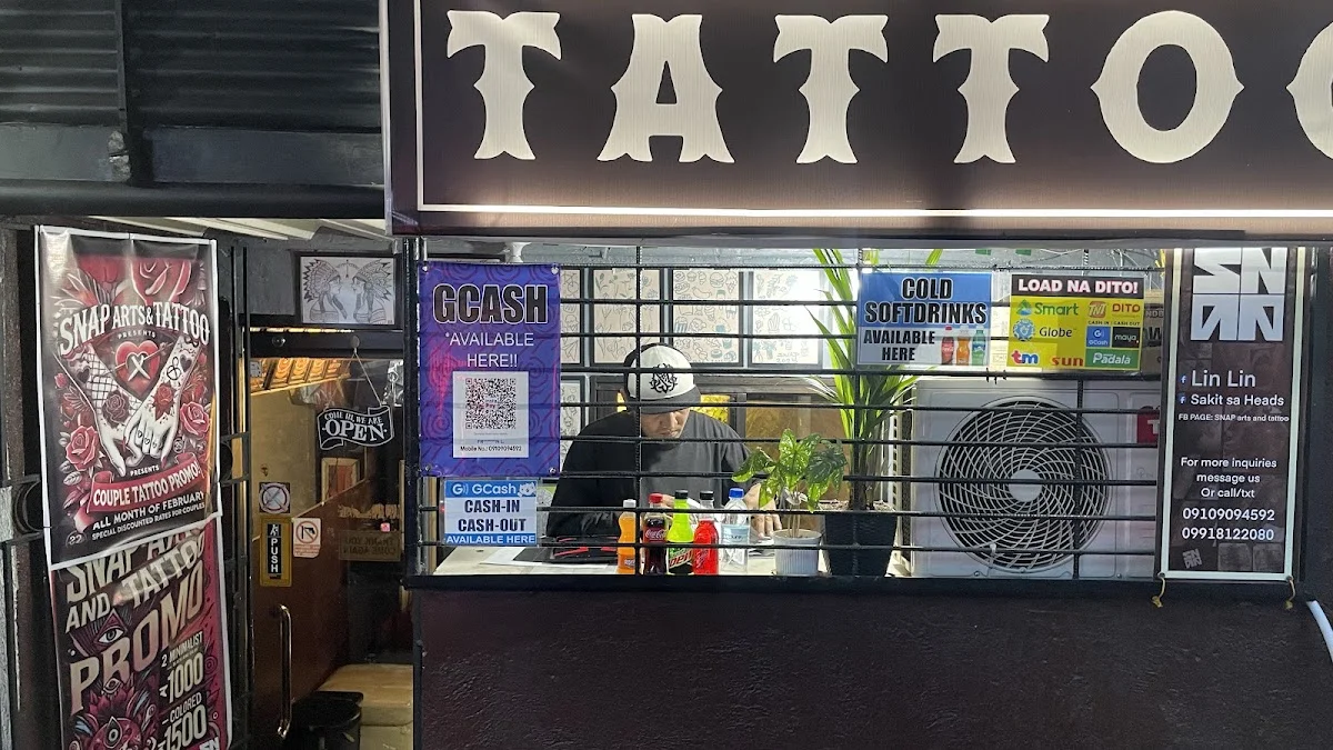 SNAP arts and tattoo tattoo shop in Pasay