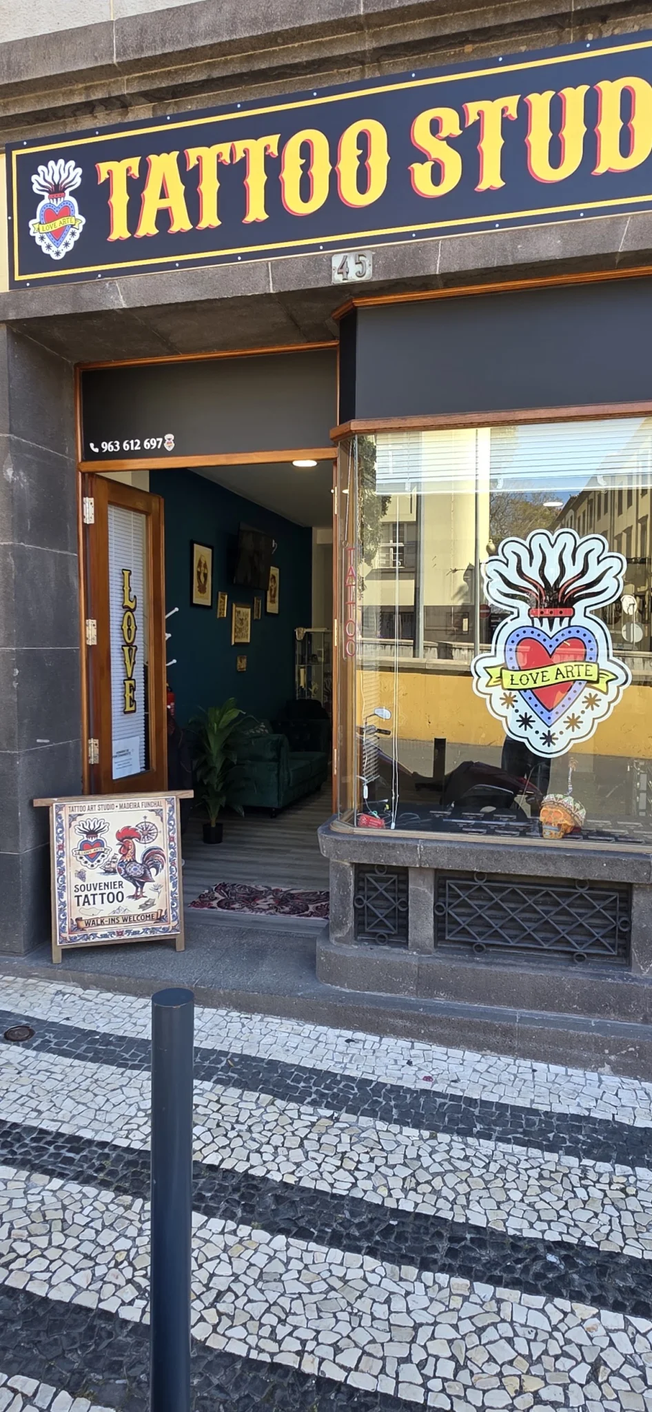 Funchal Ink Tattoo Studio tattoo shop in Funchal