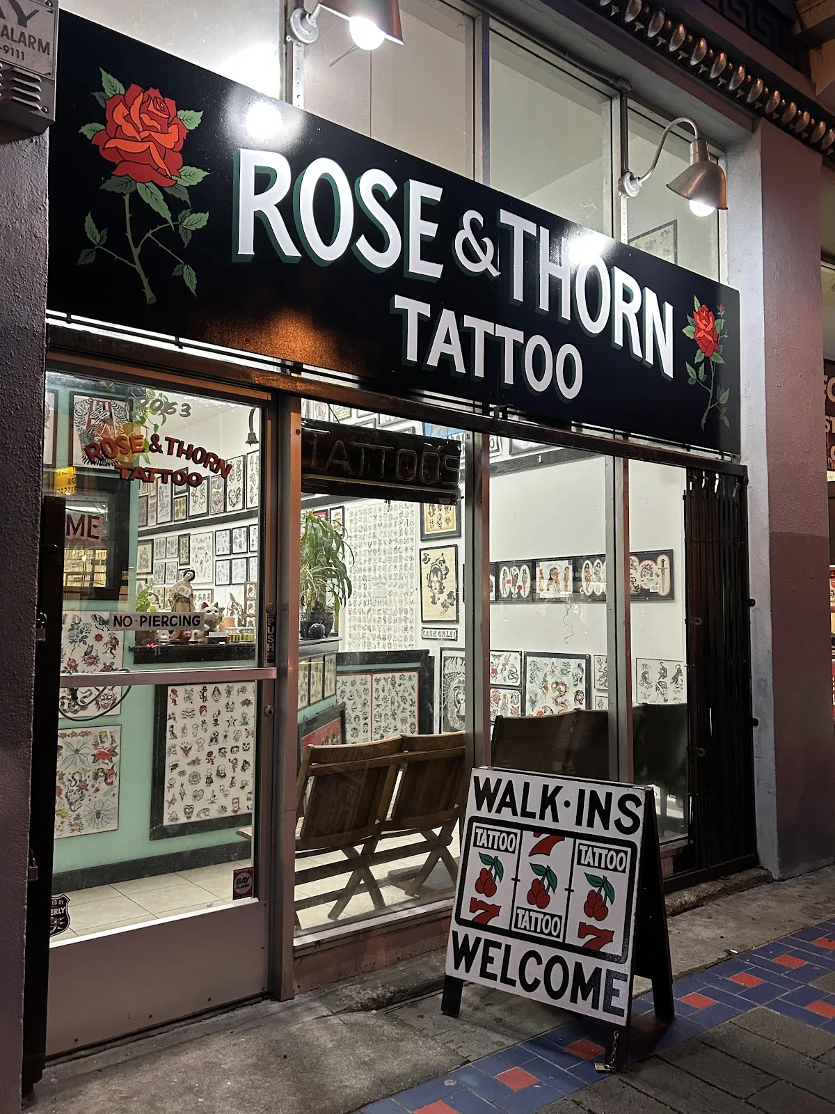 Rose & Thorn Tattoo tattoo shop in San Francisco, CA