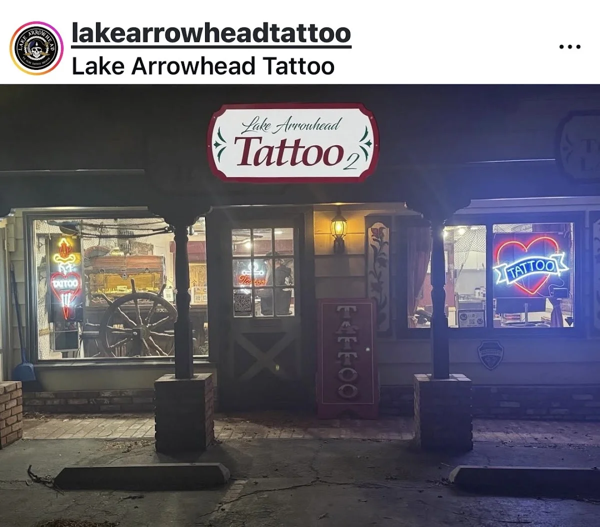Lake Arrowhead Tattoo - Main Shop photo