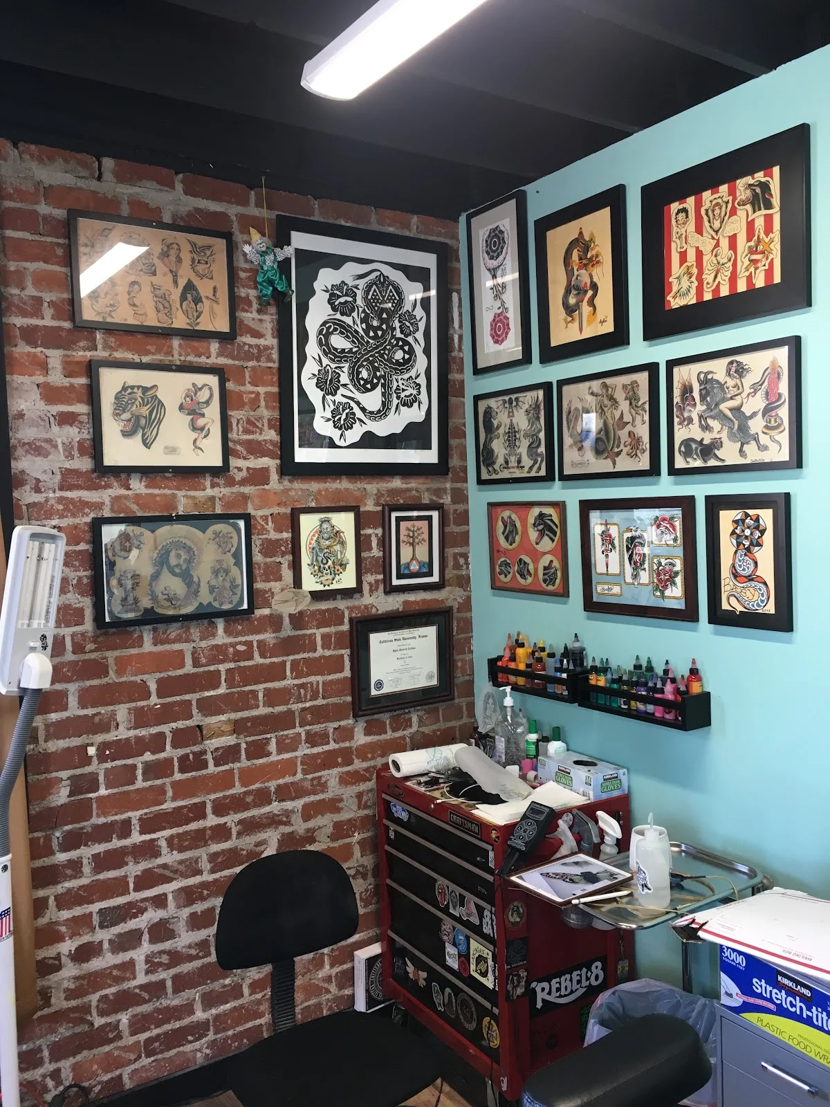 Brickhouse Tattoo tattoo shop in Fresno, CA