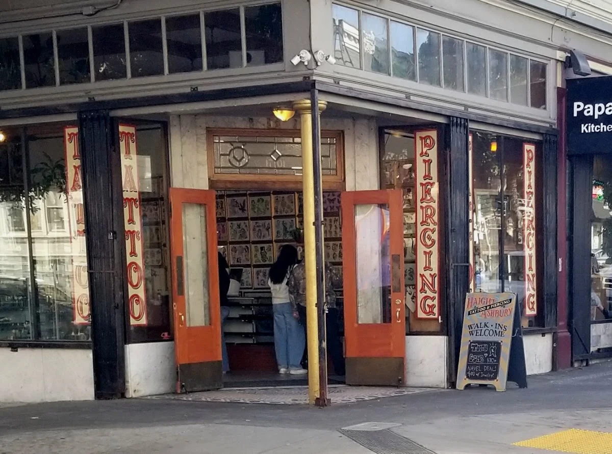 Haight Street Tattoo and Piercing tattoo shop in San Francisco, CA