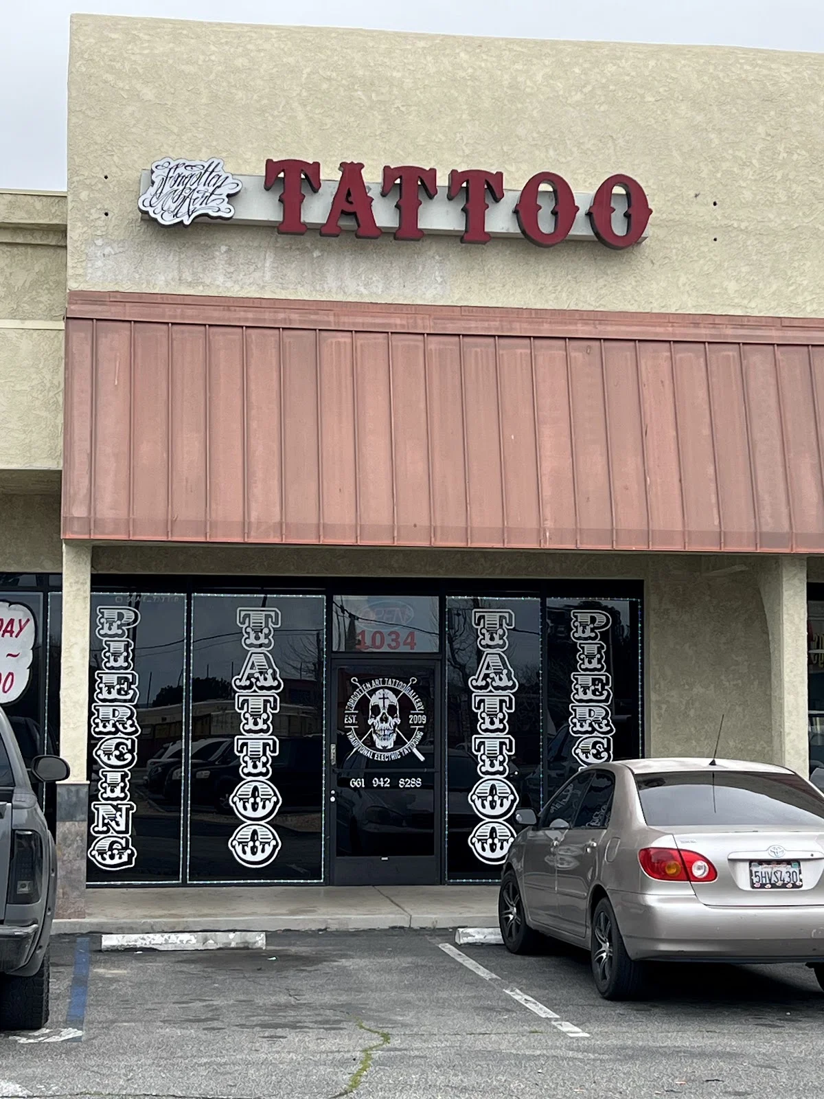 Forgotten Art Tattoo Gallery tattoo shop in Lancaster, CA