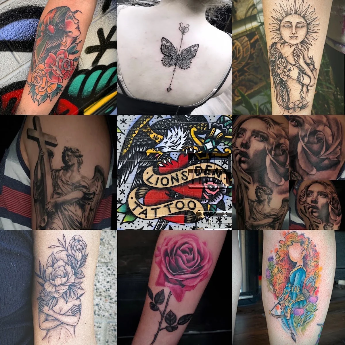 Lions Den Tattoo Studio tattoo shop in San Diego, CA
