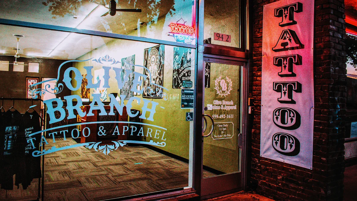 Olive Branch Tattoo & Apparel tattoo shop in Fresno, CA