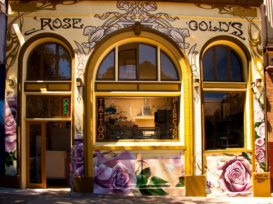 Rose Gold's Tattoo & Piercing tattoo shop in San Francisco, CA