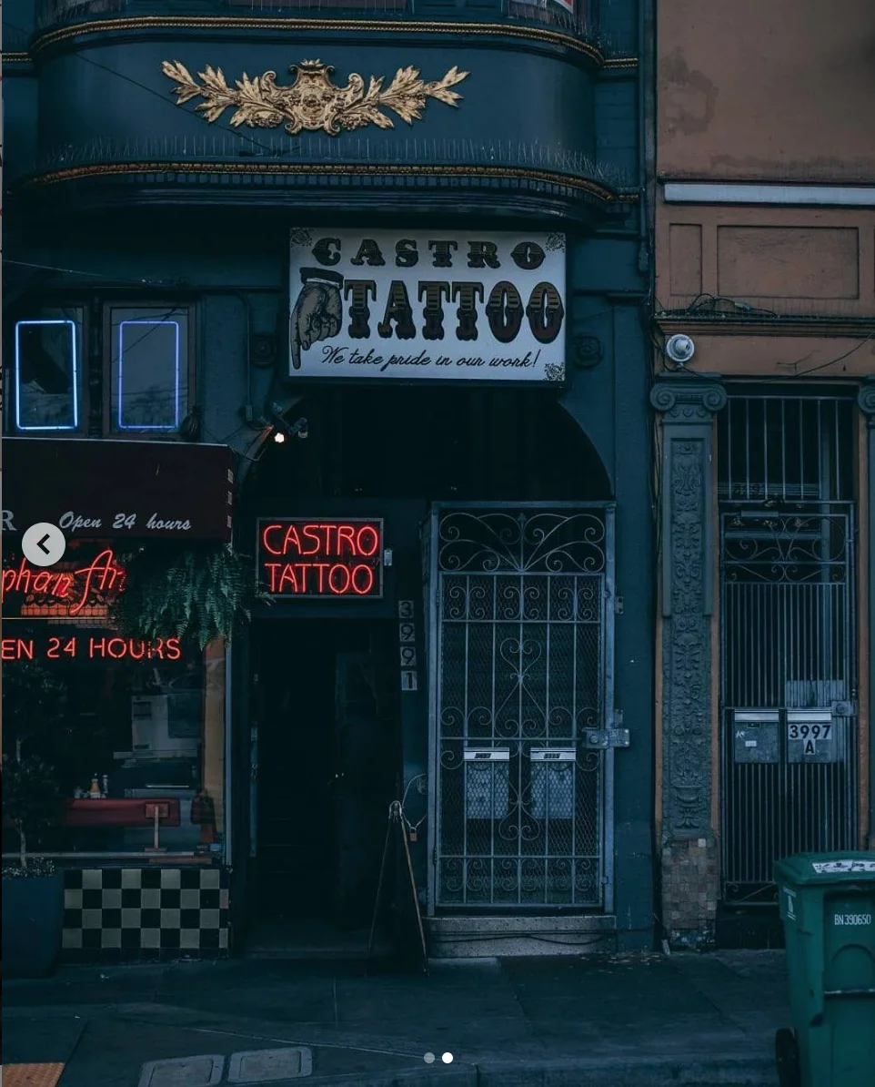Castro Tattoo tattoo shop in San Francisco, CA