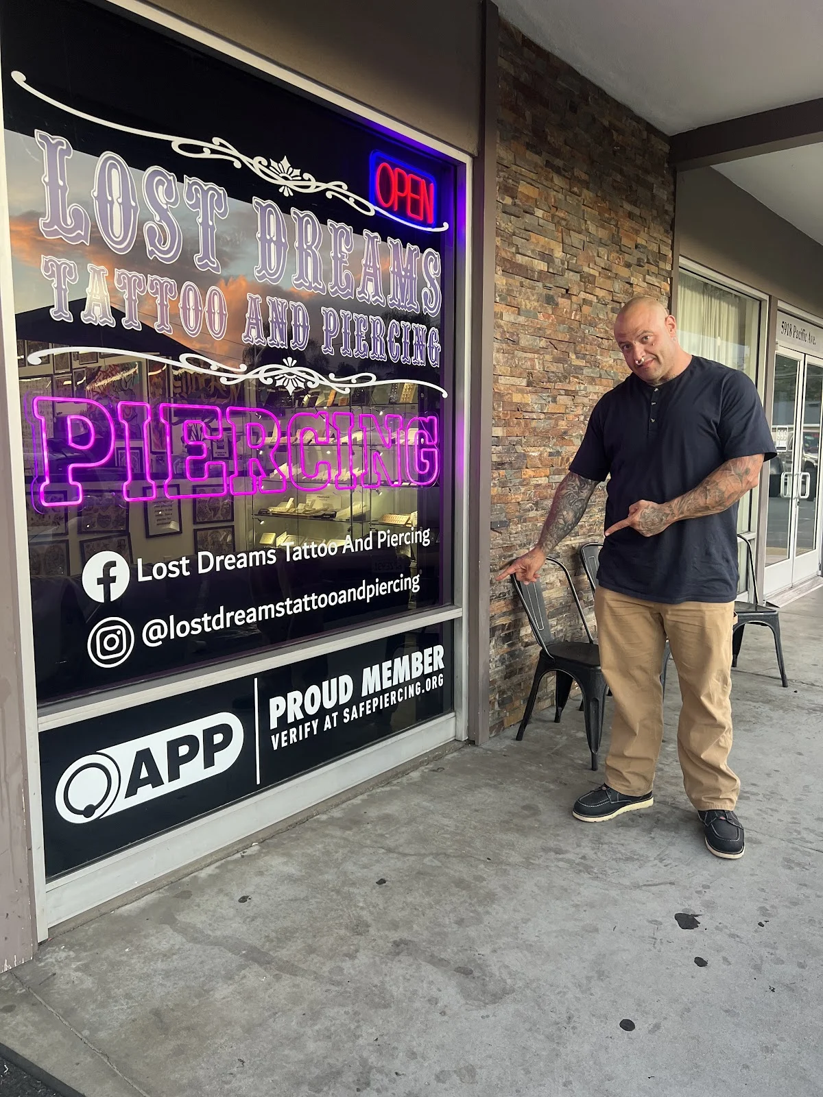 Lost Dreams Tattoo and Piercing tattoo shop in Stockton, CA