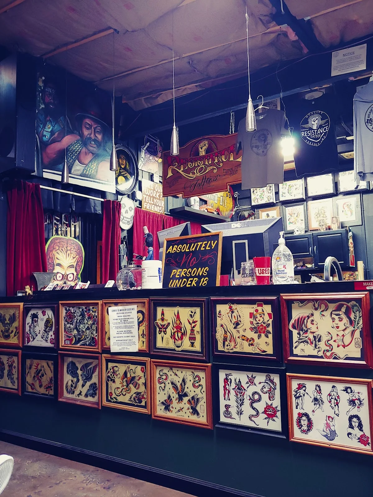 Resistance Tattoo tattoo shop in Fresno, CA