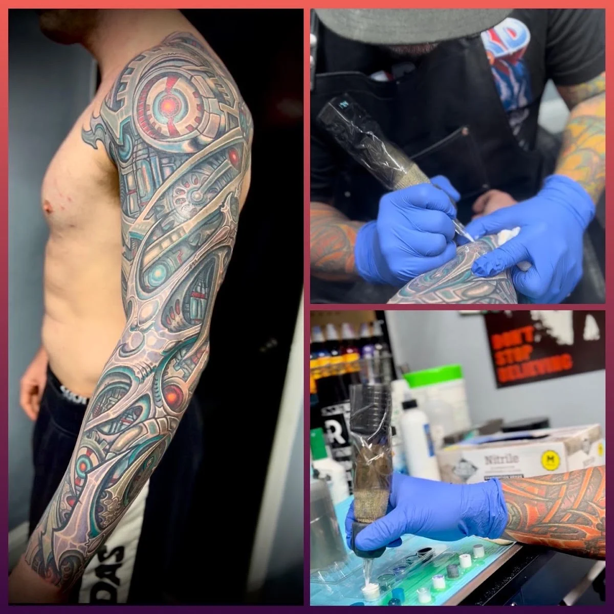 Red Wave Tattoo & Art Gallery tattoo shop in Fresno, CA