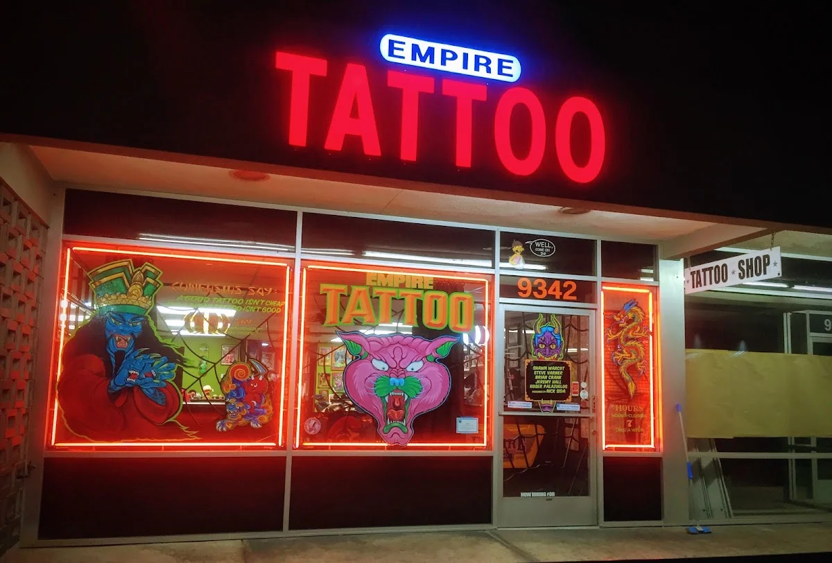Empire Tattoo Studios tattoo shop in Riverside, CA