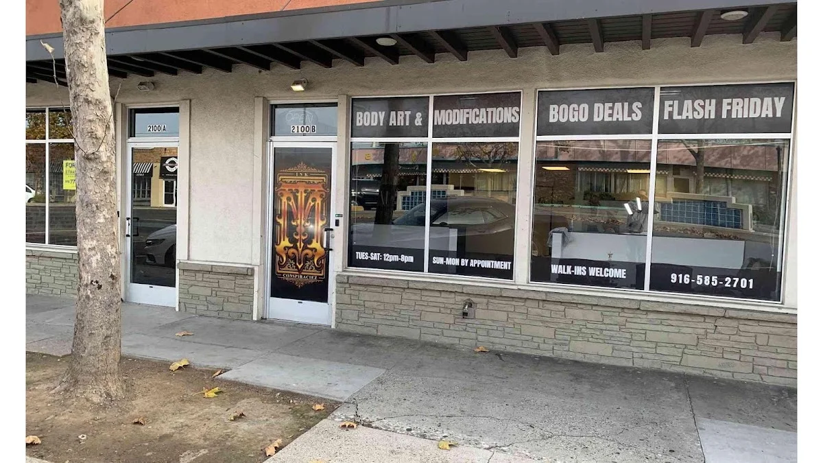 MT Ink Conspiraciez tattoo shop in Sacramento, CA