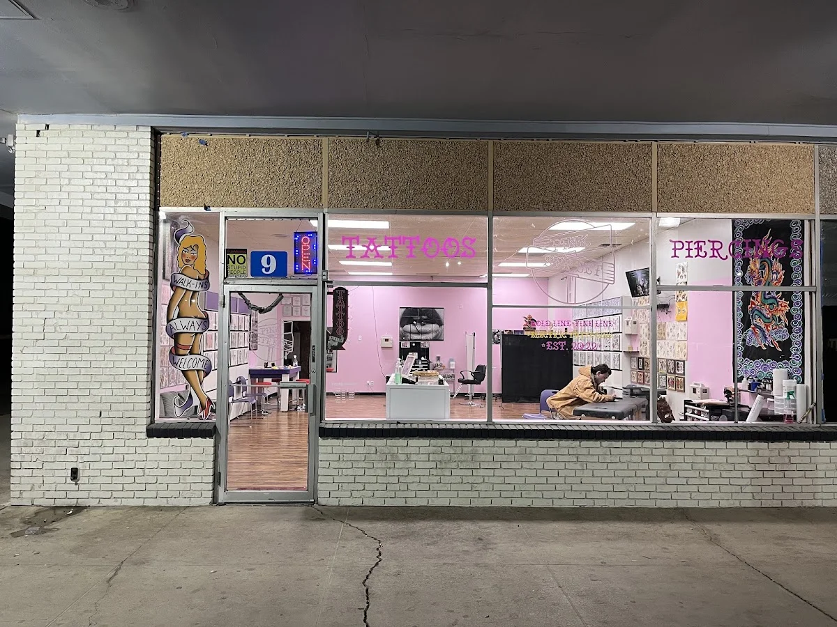Pink Street Tattoos and Piercings tattoo shop in El Paso, TX