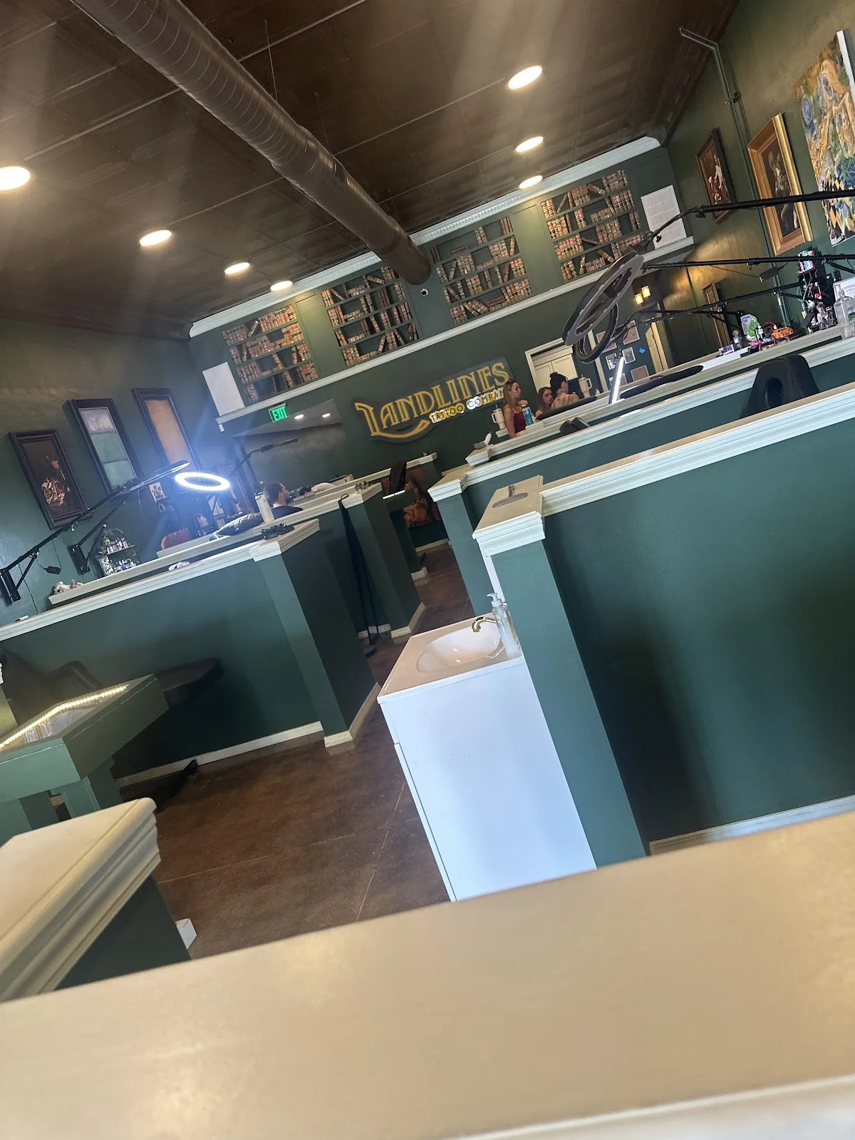 Landlines Tattoo Company tattoo shop in Lubbock, TX