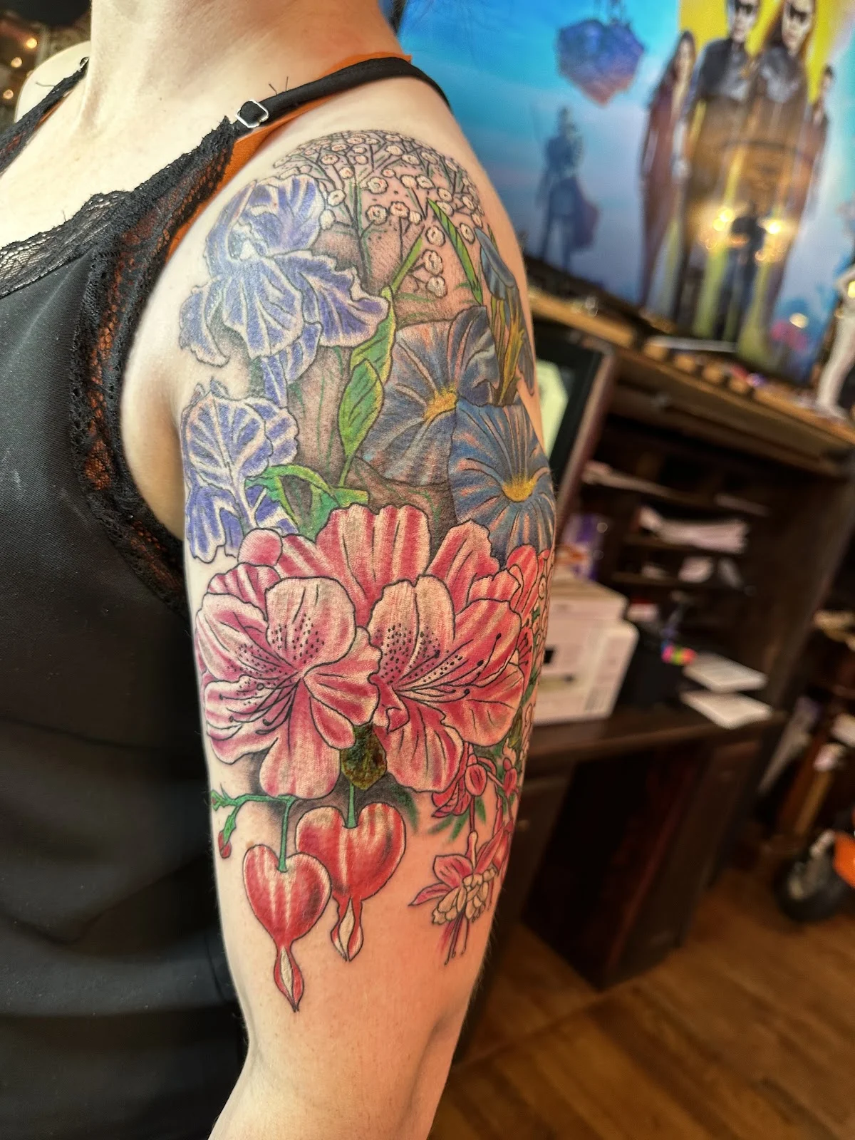 American classic tattoo and body piercings photo