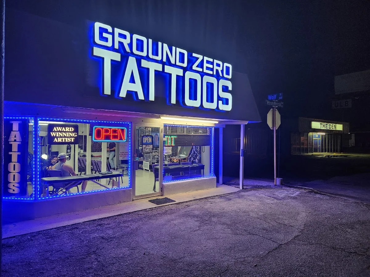 Ground Zero Tattoos tattoo shop in Killeen, TX
