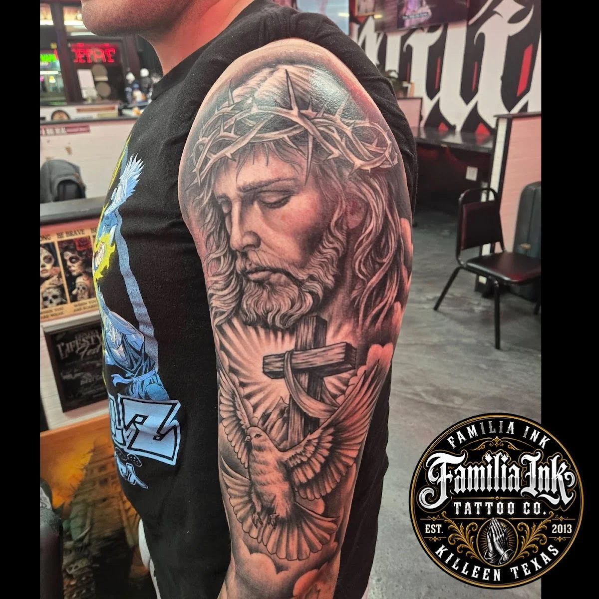 Familia Ink Tattoo Co. tattoo shop in Killeen, TX