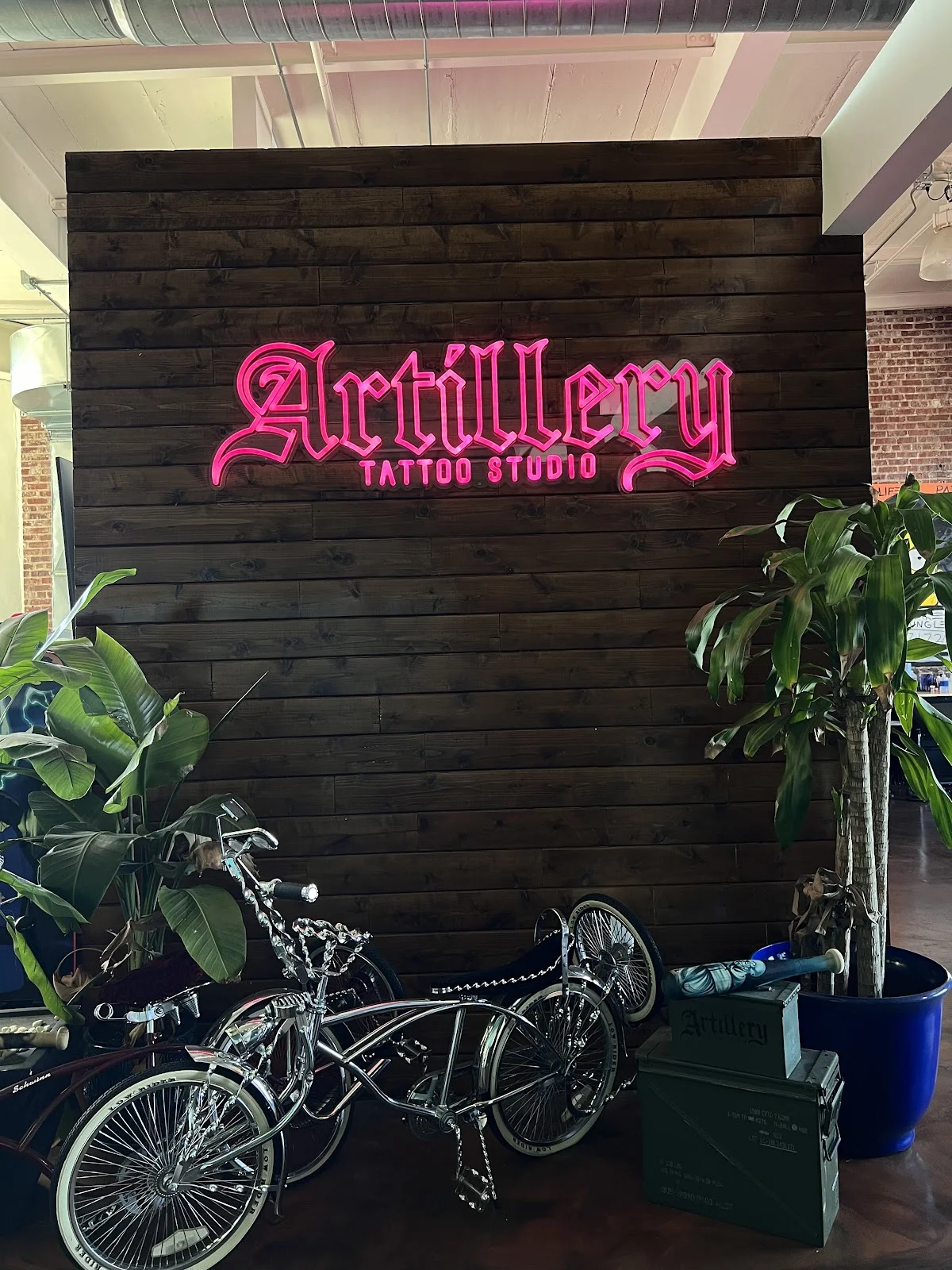 Artillery Tattoo Studio tattoo shop in Elizabeth, NJ