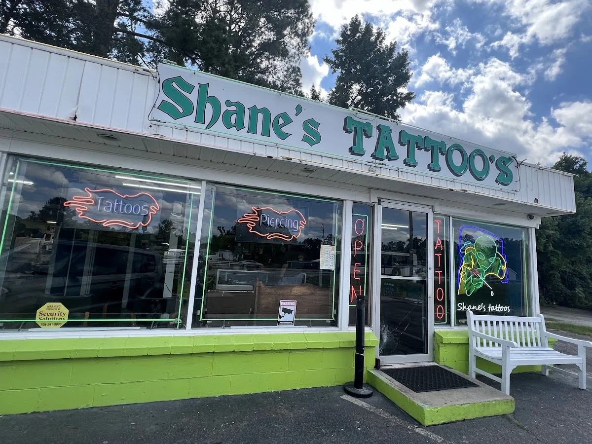 Shane's Custom Tattoos and Piercings tattoo shop in Augusta, GA