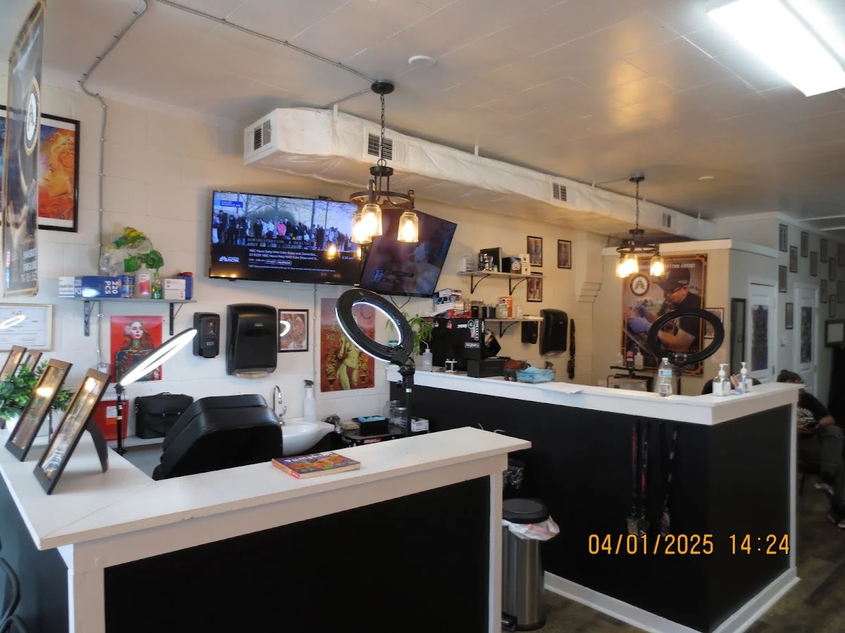 Alpha Omega Ink And Art Gallery LLC. tattoo shop in Athens, GA