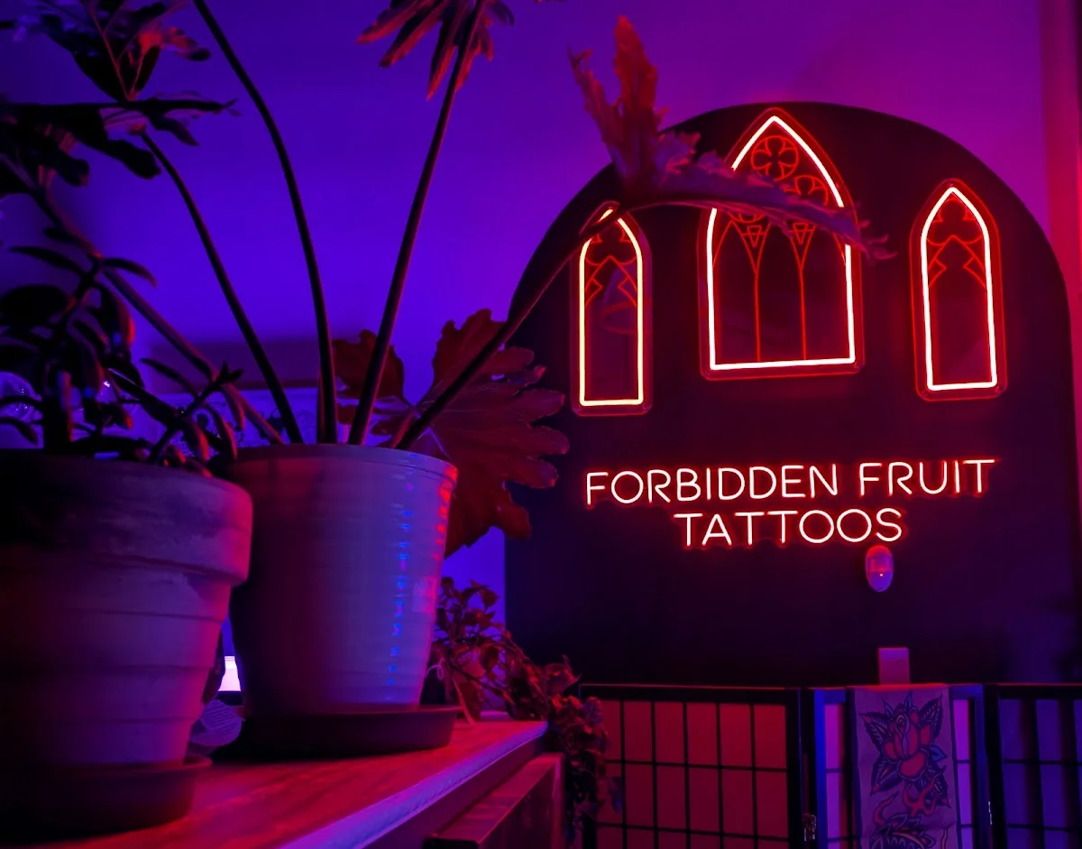 Forbidden Fruit Tattoos tattoo shop in Athens, GA