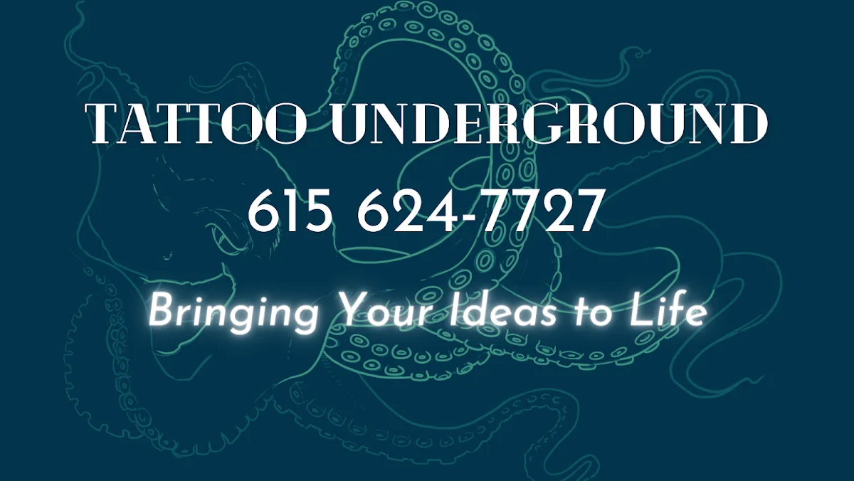 Tattoo Underground tattoo shop in Murfreesboro, TN