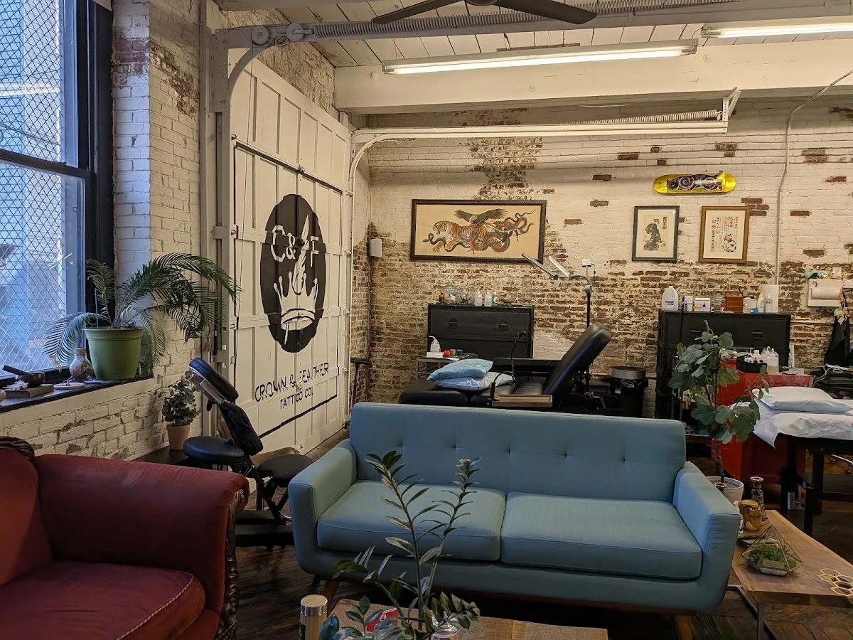 Crown and Feather Tattoo Co. tattoo shop in Philadelphia, PA