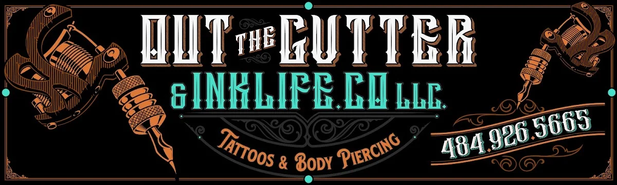 Out The Gutter & Inklife.co LLC Tattoos & body piercing tattoo shop in Reading, PA
