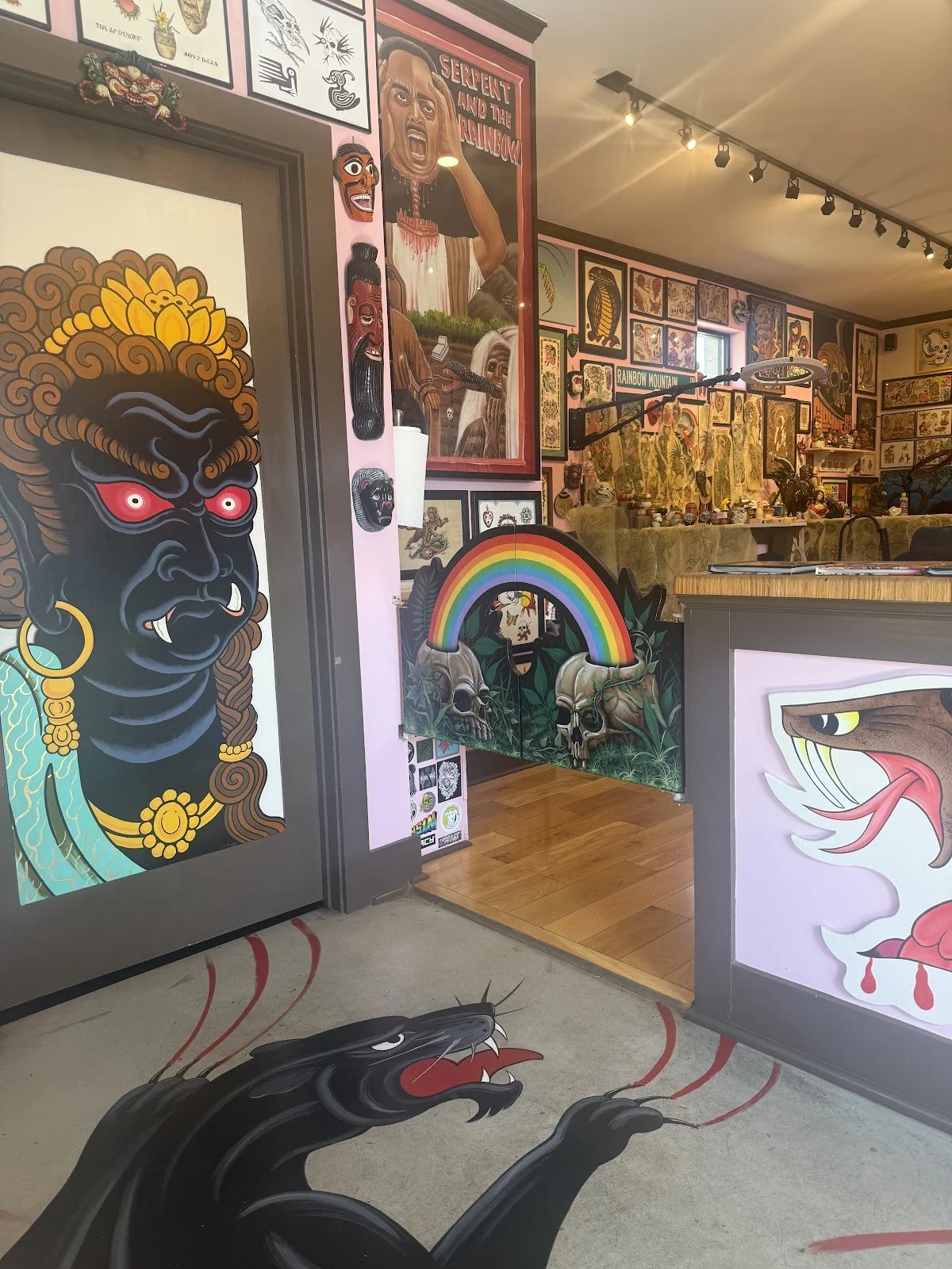 Serpent & the Rainbow Tattoo photo