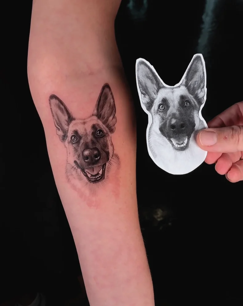 Black & Grey Realism tattoo at Ethereal Tattoo Gallery