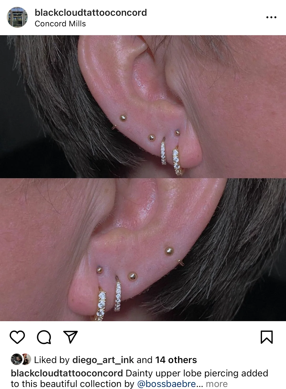 Black Cloud Tattoo and Piercing tattoo shop in Charlotte, NC