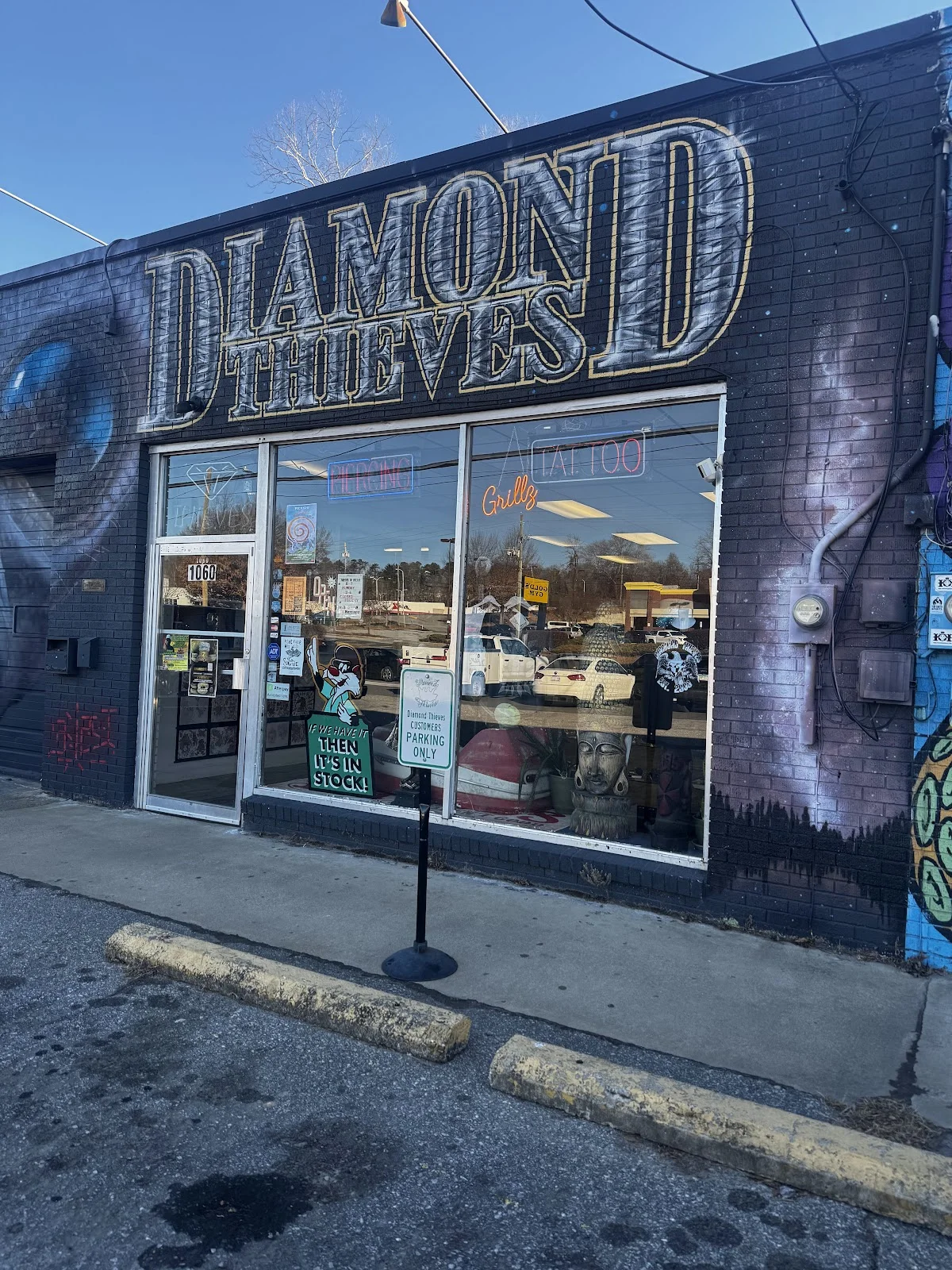 Diamond Thieves Body Piercing and Tattoo tattoo shop in Asheville, NC