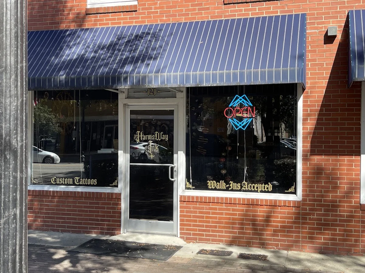 HarmsWay Ink tattoo shop in Fayetteville, NC