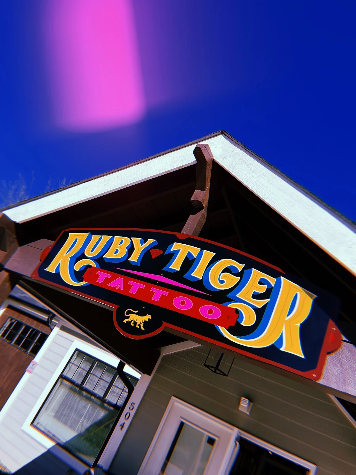 Ruby Tiger Tattoo photo