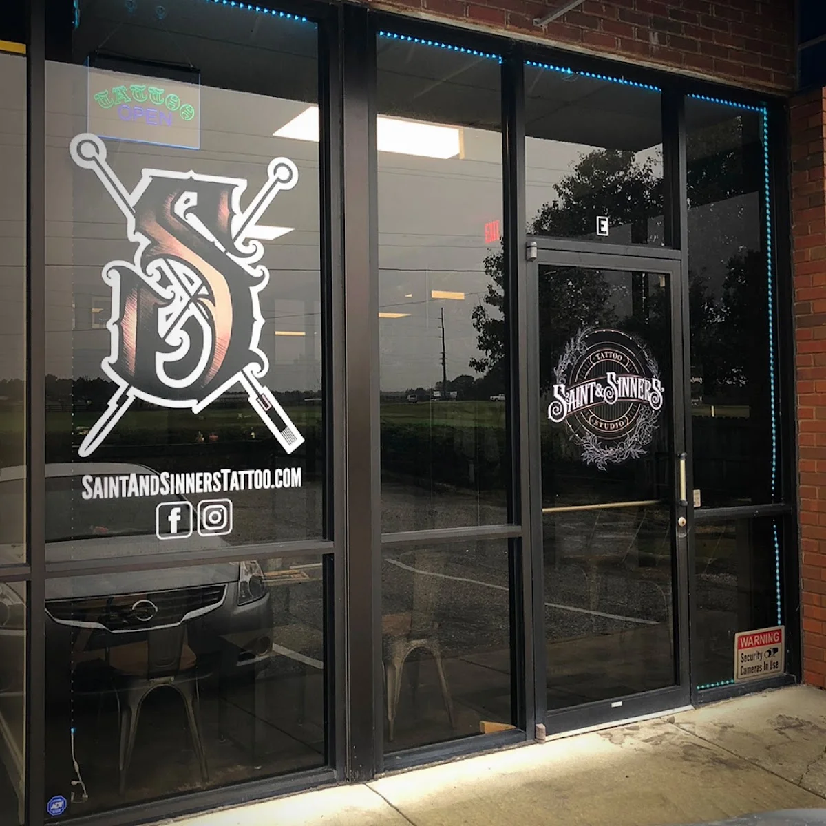 Saint & Sinners Tattoo Studio tattoo shop in Auburn, AL