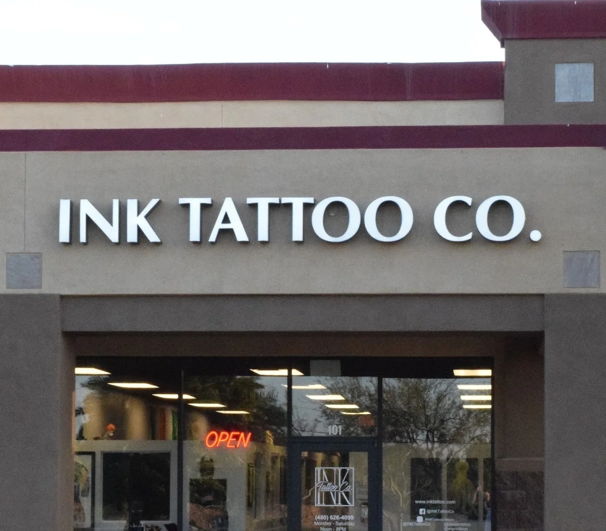 INK Tattoo Co. tattoo shop in Mesa, AZ