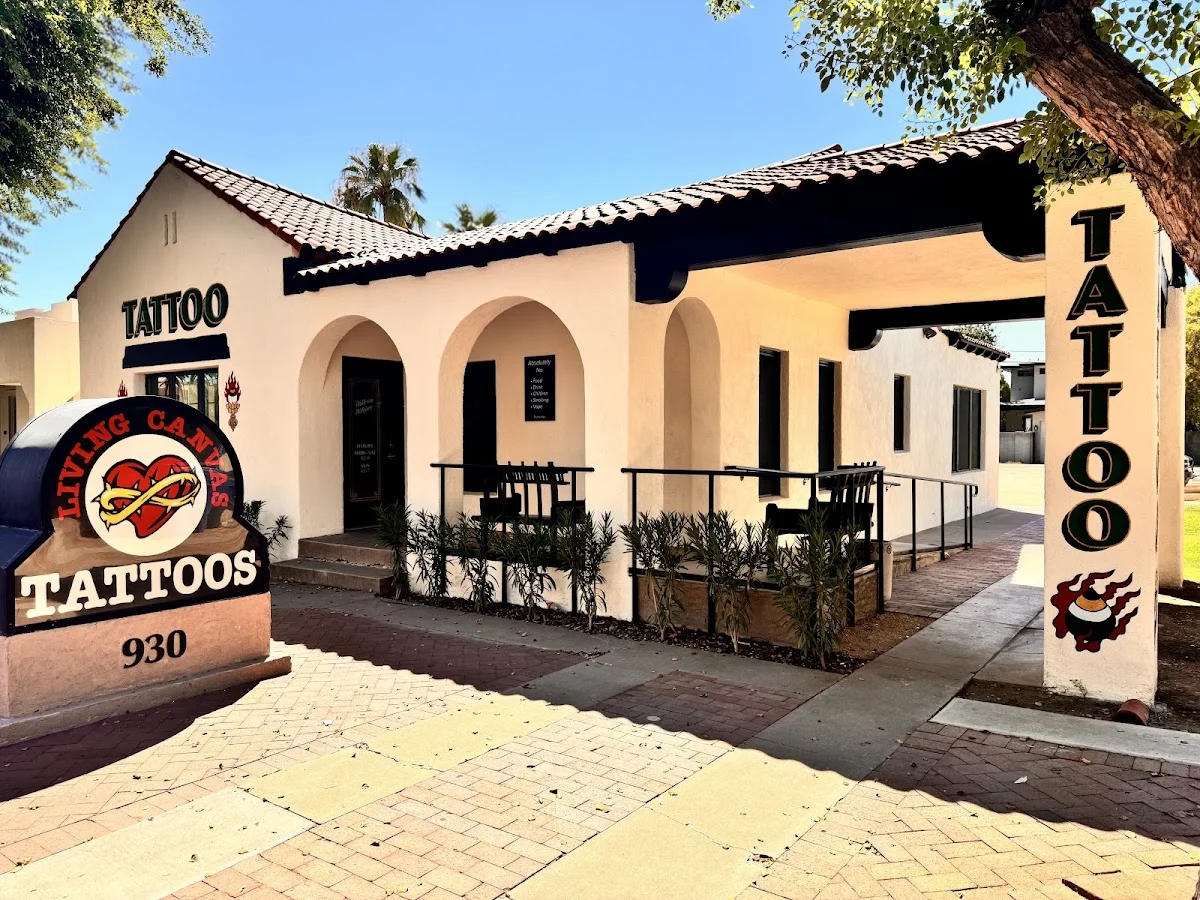 Living Canvas Tattoos Inc tattoo shop in Tempe, AZ