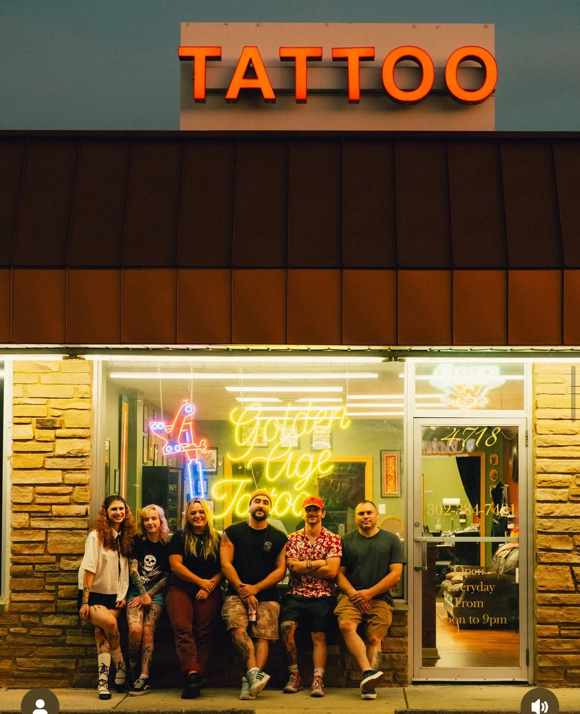 Golden Age Tattoo tattoo shop in Wilmington, DE