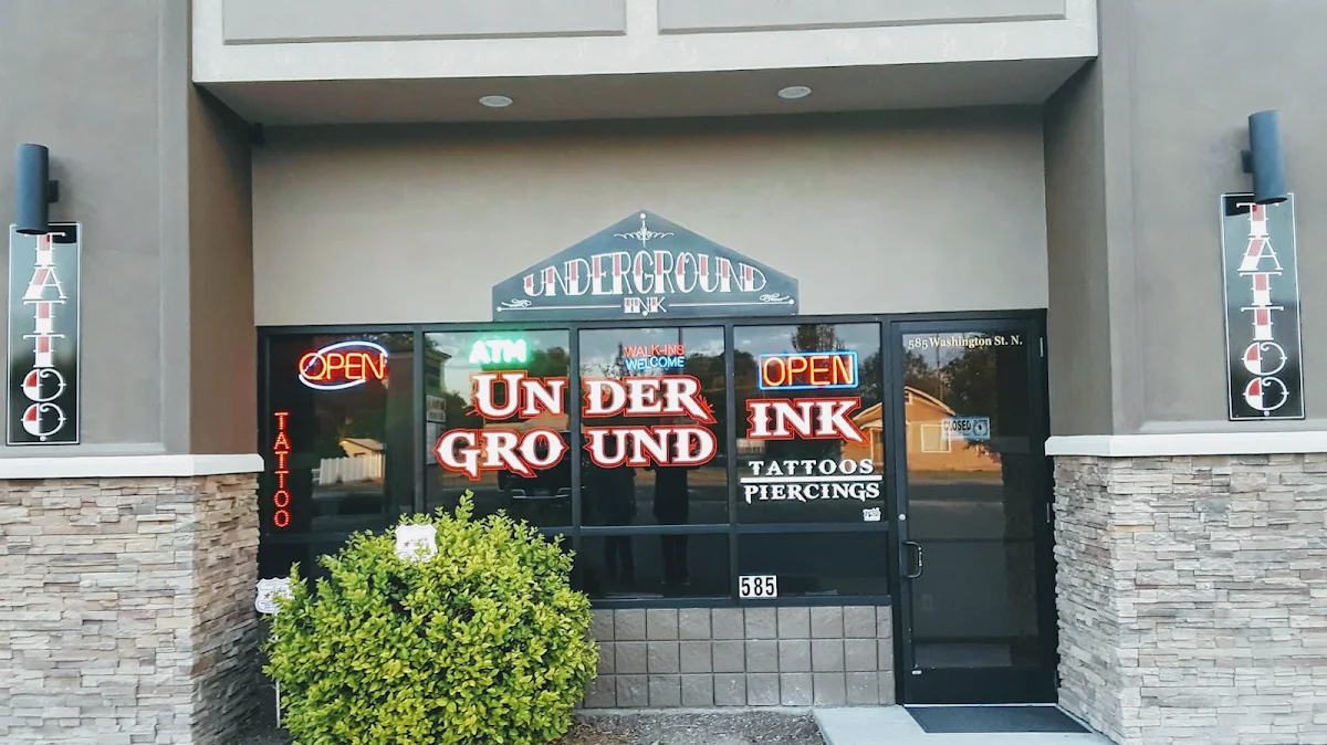 Underground Ink Tattoo and Piercing tattoo shop in Twin Falls, ID