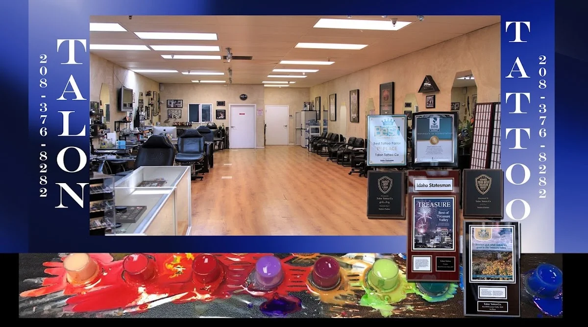 Talon Tattoo Co tattoo shop in Boise, ID