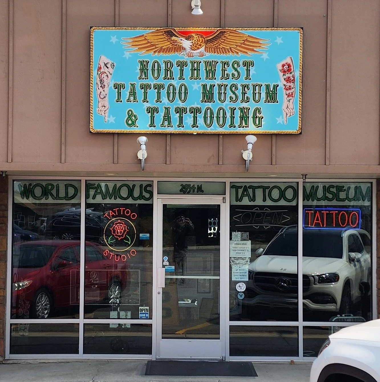 Northwest Tattoo Museum & Tattooing tattoo shop in Coeur d'Alene, ID